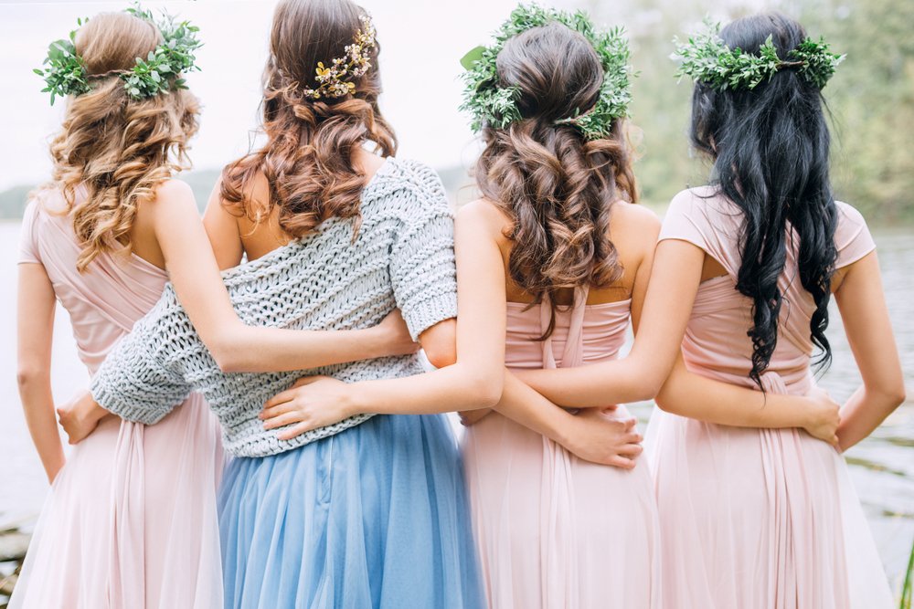 Right Bridesmaid Hairstyles